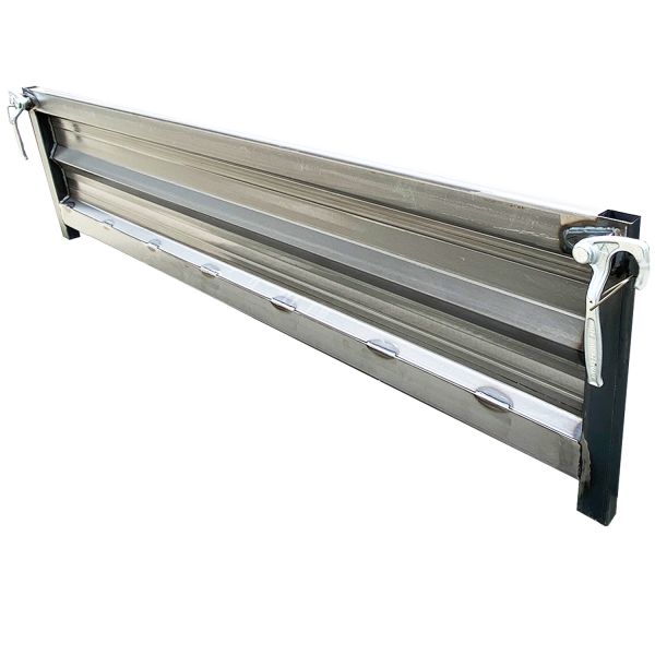 UP0020 Stirnbordwand Kipppritsche Unimog U 130 / 140 / 418 ca .1890x400m